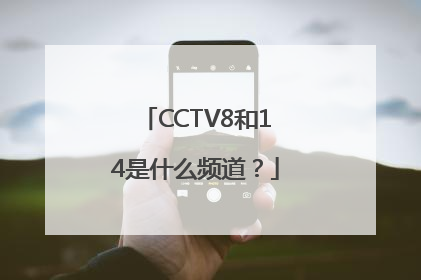 CCTV8和14是什么频道？