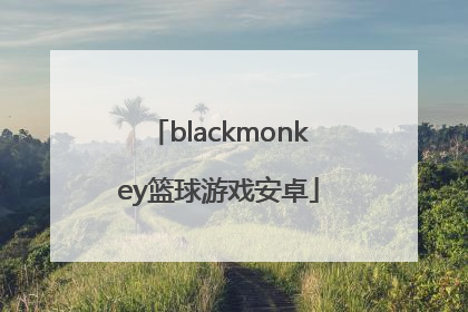 「blackmonkey篮球游戏安卓」blackmonkey篮球游戏安卓下载