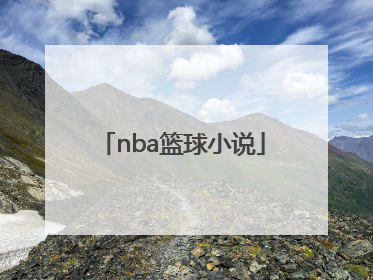 「nba篮球小说」主角叫赵辰的NBA篮球小说